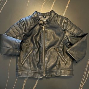 Zara leather jacket